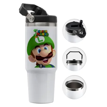 Super mario Luigi, Θερμός Ανοξείδωτο 30oz με χερούλι