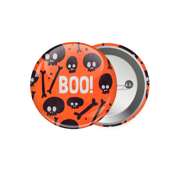 Halloween boo, Κονκάρδα παραμάνα 7.5cm