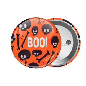 Halloween boo, Κονκάρδα παραμάνα 7.5cm