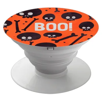 Halloween boo, Phone Holders Stand  Λευκό Βάση Στήριξης Κινητού στο Χέρι