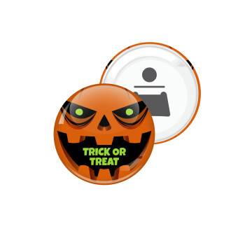 Halloween trick or treat Pumpkins, Μαγνητάκι και ανοιχτήρι μπύρας στρογγυλό διάστασης 5,9cm
