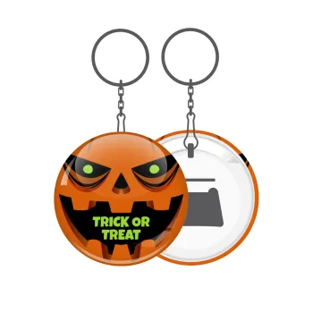 Halloween trick or treat Pumpkins, Μπρελόκ μεταλλικό 5cm με ανοιχτήρι