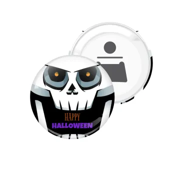Halloween trick or treat Skeleton, Μαγνητάκι και ανοιχτήρι μπύρας στρογγυλό διάστασης 5,9cm