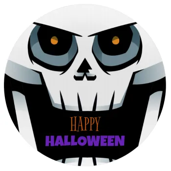 Halloween trick or treat Skeleton, Mousepad Στρογγυλό 20cm