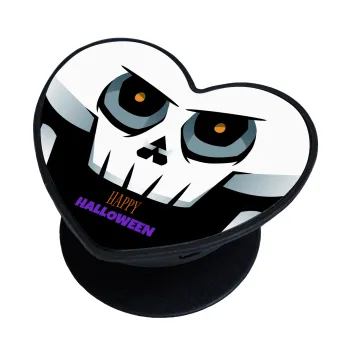 Halloween trick or treat Skeleton, Phone Holders Stand  καρδιά Μαύρο Βάση Στήριξης Κινητού στο Χέρι