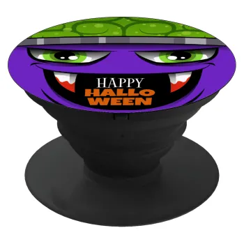 Halloween trick or treat Monster, Phone Holders Stand  Black Hand-held Mobile Phone Holder