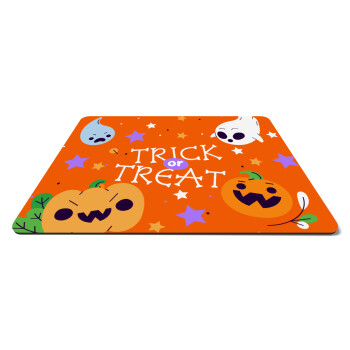 Halloween trick or treat Ghosts and Pumpkins, Mousepad rect 27x19cm
