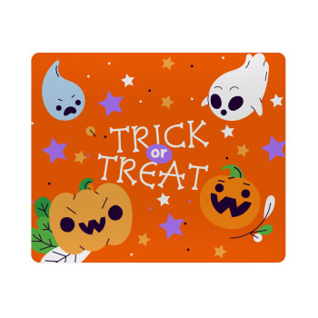 Halloween trick or treat Ghosts and Pumpkins, Mousepad ορθογώνιο 23x19cm