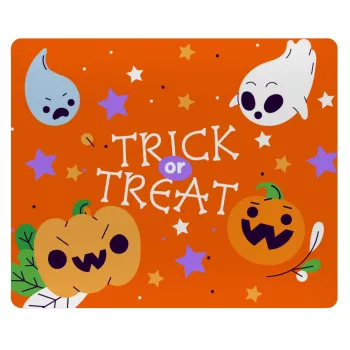 Halloween trick or treat Ghosts and Pumpkins, Mousepad rect 23x19cm