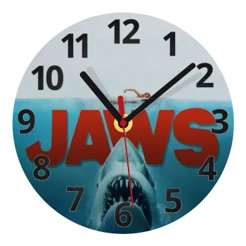 Shark jaws, Ρολόι τοίχου γυάλινο (20cm)