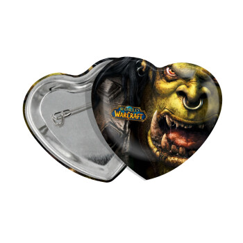 Worl of Warcraft, Κονκάρδα παραμάνα καρδιά (57x52mm)
