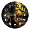 Worl of Warcraft, Ρολόι τοίχου ξύλινο (20cm)