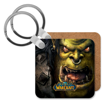 Worl of Warcraft, Μπρελόκ Ξύλινο τετράγωνο MDF