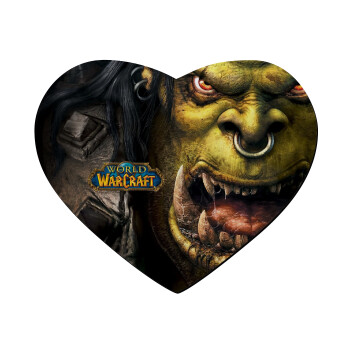 Worl of Warcraft, Mousepad καρδιά 23x20cm
