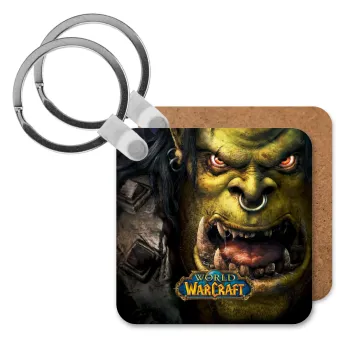 Worl of Warcraft, Μπρελόκ Ξύλινο τετράγωνο MDF