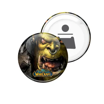Worl of Warcraft, Μαγνητάκι και ανοιχτήρι μπύρας στρογγυλό διάστασης 5,9cm