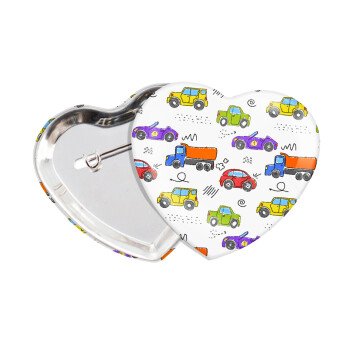 Αμαξάκια, Κονκάρδα παραμάνα καρδιά (57x52mm)