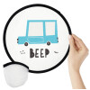 Car BEEP..., Βεντάλια υφασμάτινη αναδιπλούμενη με θήκη (20cm)