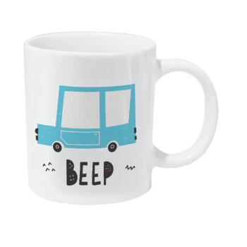 Car BEEP..., Κούπα Giga, κεραμική, 590ml