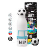 Soccer Metal mug thermos, double wall, 550ml