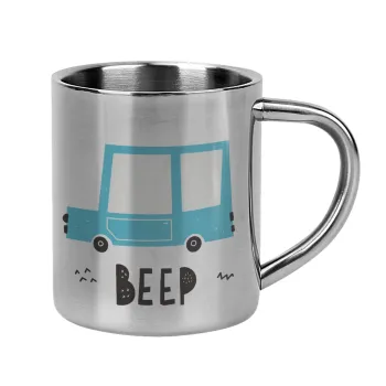 Car BEEP..., Κούπα Ανοξείδωτη διπλού τοιχώματος 300ml