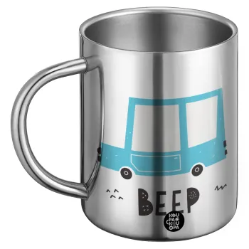 Car BEEP..., BIG Mug Stainless steel double wall (450ml)