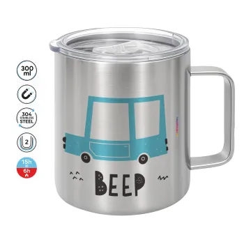 Car BEEP..., Mug Stainless steel double wall 300ml