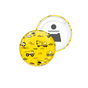 Car construction, Μαγνητάκι και ανοιχτήρι μπύρας στρογγυλό διάστασης 5,9cm