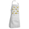 Adult Chef Apron (with sliders and 2 pockets)