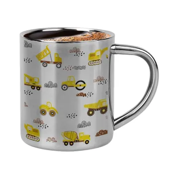 Car construction, Double-wall metal cup for espresso (220ml)