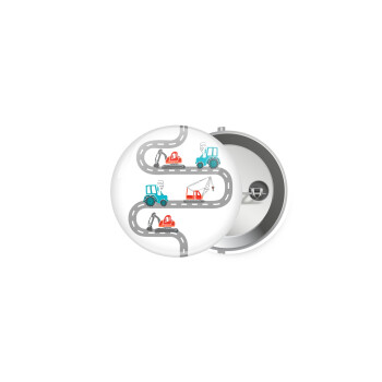 excavator along road, Κονκάρδα παραμάνα 5cm