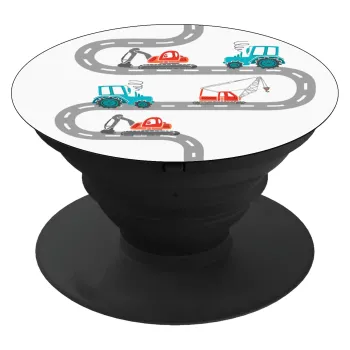 Αμαξάκια στον δρόμο, Phone Holders Stand  Μαύρο Βάση Στήριξης Κινητού στο Χέρι