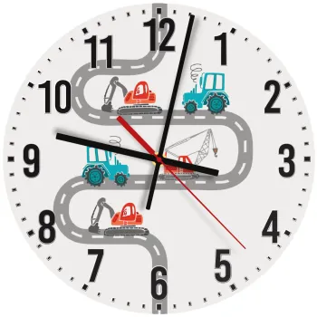 Αμαξάκια στον δρόμο, Ρολόι τοίχου ξύλινο (30cm)