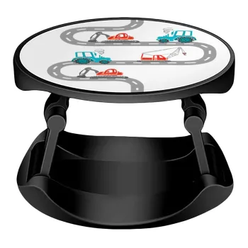 excavator along road, Phone Holders Stand  Stand Hand-held Mobile Phone Holder