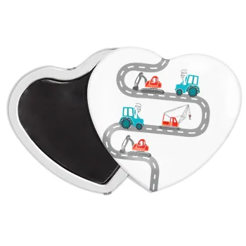 Αμαξάκια στον δρόμο, Μαγνητάκι καρδιά (57x52mm)