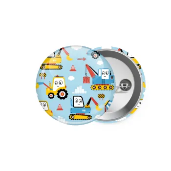 Hand drawing building truck, Κονκάρδα παραμάνα 5.9cm