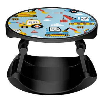 Hand drawing building truck, Phone Holders Stand  Stand Hand-held Mobile Phone Holder