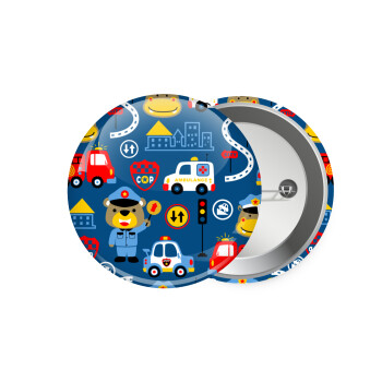 Rescue team cartoon, Κονκάρδα παραμάνα 7.5cm