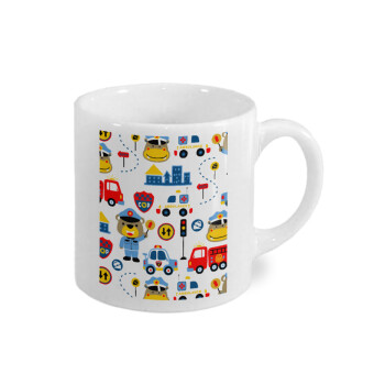 Rescue team cartoon, Κουπάκι κεραμικό, για espresso 150ml