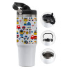 30oz stainless Steel Tumbler with Handle