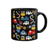 Mug black, ceramic, 330ml