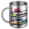 BIG Mug Stainless steel double wall (450ml)