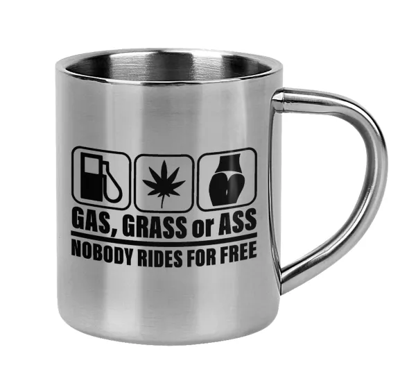 Gas — Mug Stainless steel double wall 300ml
