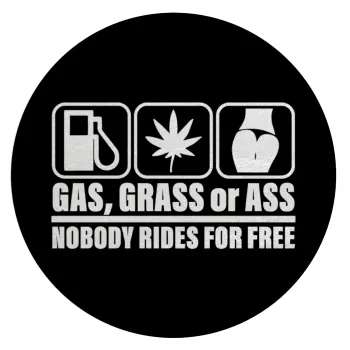 Gas, Grass or Ass, Επιφάνεια κοπής γυάλινη στρογγυλή (30cm)