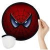 Spiderman mask, Βεντάλια υφασμάτινη αναδιπλούμενη με θήκη (20cm)