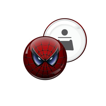 Spiderman mask, Μαγνητάκι και ανοιχτήρι μπύρας στρογγυλό διάστασης 5,9cm
