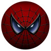 Spiderman mask, Mousepad Στρογγυλό 20cm