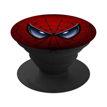 Spiderman mask, Phone Holders Stand  Μαύρο Βάση Στήριξης Κινητού στο Χέρι