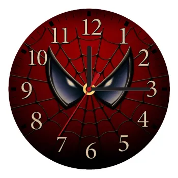 Spiderman mask, Ρολόι τοίχου ξύλινο plywood (20cm)