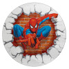 Spiderman wall, Επιφάνεια κοπής γυάλινη στρογγυλή (30cm)